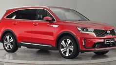 Red Used 2021 Kia Sorento 3 SUV | £32,350 (Fair price)