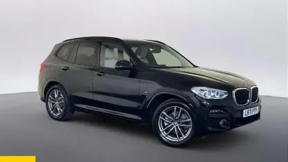 Used BMW X3 M Sport 184 HP (135 kW) 2021 Black SUV
