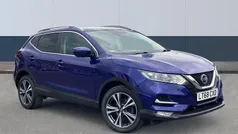 Blue Used 2017 Nissan Qashqai N-Connecta SUV | £9,109 (Fair price)