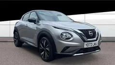Silver Used 2022 Nissan Juke Tekna+ SUV | £17,836 (Fair price)