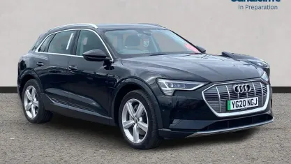 Used Audi e-tron Advanced Plus 300 kW (408 HP) 2020 Black SUV