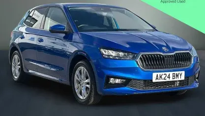Used Skoda Fabia SE L 116 HP (85 kW) 2024 Blue Hatchback
