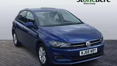 Blue Used 2018 VW Polo SE Hatchback | £9,990 (Fair price)