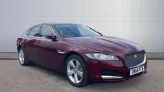 Red Used 2017 Jaguar XF Portfolio Sedan | £14,763 (Fair price)