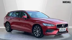 Red Used 2021 Volvo V60 Momentum Estate | £21,480 (Good price)