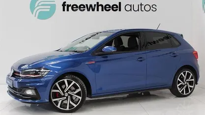 Used VW Polo GTI 200 HP (147 kW) 2020 Blue Hatchback