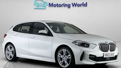 Used BMW 118 M Sport 136 HP (100 kW) 2023 White Hatchback