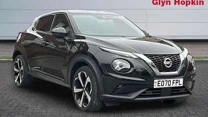 Used Nissan Juke Tekna 117 HP (86 kW) 2020 Black SUV