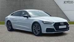 White Used 2022 Audi A7 Black Edition Hatchback | £34,400 (Fair price)