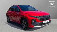 Red Used 2021 Hyundai Tucson N Line SUV | £24,138 (Fair price)