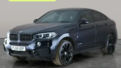 Used BMW X6 M Sport 258 HP (189 kW) 2018 Black SUV