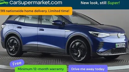 Used VW ID.4 Pure 108 kW (148 HP) 2021 Blue SUV