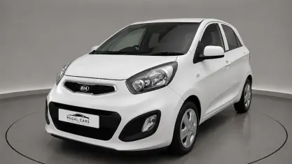 Used Kia Picanto 69 HP (50 kW) 2014 White Hatchback