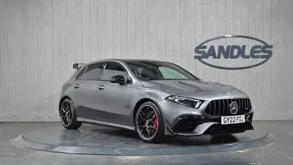 Used Mercedes A45 AMG AMG 421 HP (309 kW) 2022 Grey Hatchback