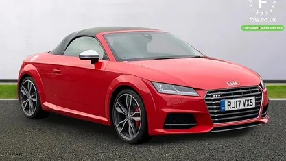 Red Used 2017 Audi TTS Comfort Cabriolet | £20,199 (Good price)