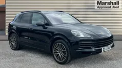 Blue Used 2022 Porsche Cayenne Platinum Edition SUV | £56,993 (Fair price)