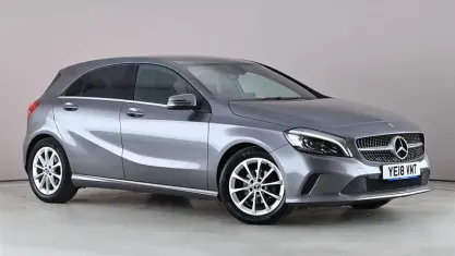 Used Mercedes A180 Sport Edition 109 HP (80 kW) 2018 Grey Hatchback