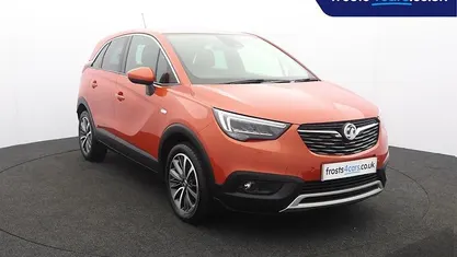 Used Vauxhall Crossland X Elite 110 HP (80 kW) 2020 Orange SUV