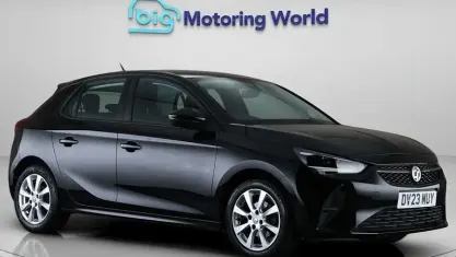 Used Vauxhall Corsa Design Edition 75 HP (55 kW) 2023 Black Hatchback