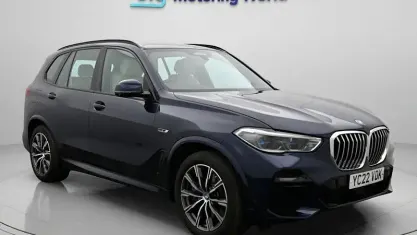 Used BMW X5 M Sport 394 HP (289 kW) 2022 Blue SUV