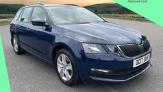 Pacific blue Used 2017 Skoda Octavia SE Estate | £9,695 (Fair price)