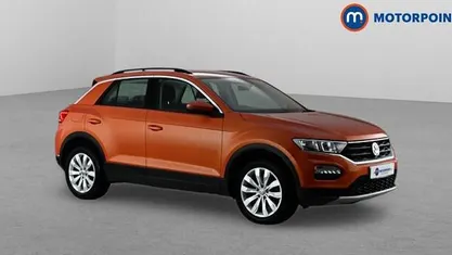 Used VW T-Roc SE 116 HP (85 kW) 2020 Orange SUV