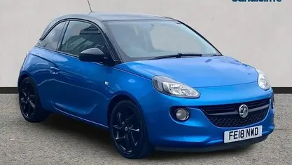 Used Vauxhall Adam 69 HP (50 kW) 2018 Blue Hatchback