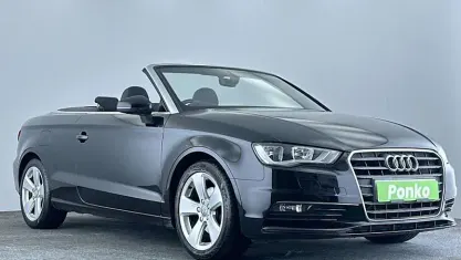 Used Audi A3 Cabriolet Sport 150 HP (110 kW) 2016 Black Cabriolet