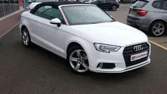 White Used 2017 Audi A3 Cabriolet Sport Cabriolet | £13,999 (Fair price)