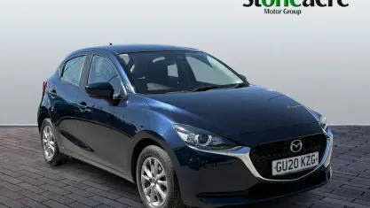 Used Mazda 2 90 HP (66 kW) 2020 Blue Hatchback