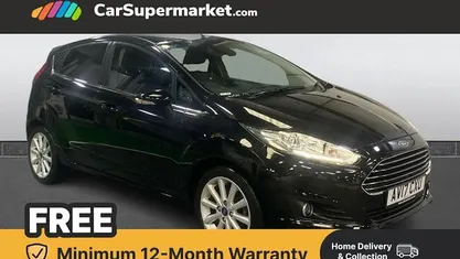 Used Ford Fiesta Titanium 101 HP (74 kW) 2017 Black Hatchback