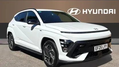Used Hyundai Kona N Line 129 HP (94 kW) 2025 White SUV
