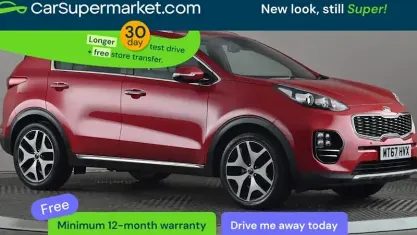 Second-hand Kia Sportage GT-Line 177 CP (130 kW) 2017 Roșu SUV