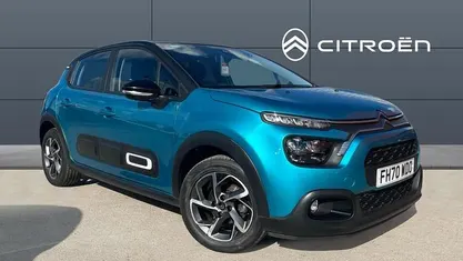 Used Citroën C3 PureTech 83 HP (61 kW) 2021 Blue Hatchback