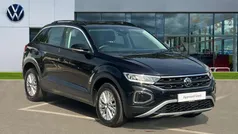 Deep black pearl Used 2024 VW T-Roc Life SUV | £22,494 (Fair price)
