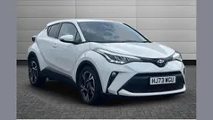 White Used 2023 Toyota C-HR Design SUV | £21,695 (Fair price)