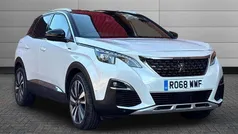 Pearlescent white Used 2018 Peugeot 3008 GT-line SUV | £12,695 (Fair price)