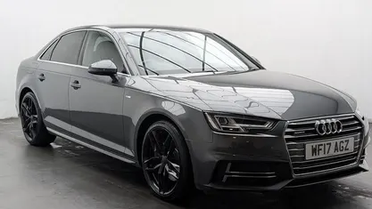 Grey Used 2017 Audi A4 S-Line Sedan | £16,650 (Fair price)