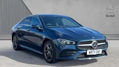 Blue Used 2022 Mercedes CLA250e AMG Line Premium Sedan | £24,980 (Fair price)