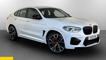 Used BMW X4 M Competition Edition 510 HP (375 kW) 2021 White SUV