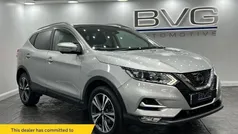 Silver Used 2017 Nissan Qashqai N-Connecta SUV | £8,994 (Fair price)