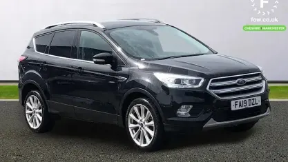 Second-hand Ford Kuga Titanium X 120 CP (88 kW) 2019 Negru SUV