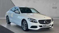 White Used 2019 Mercedes C200 Sedan | £16,980 (Good price)