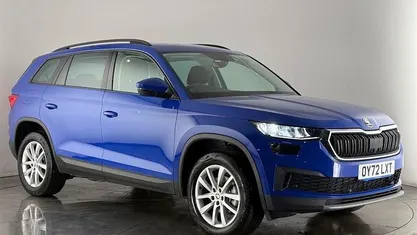 Blue Used 2021 Skoda Kodiaq SE SUV | £22,250 (Fair price)