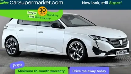Usado Peugeot 308 Allure Premium 131 HP (96 kW) 2023 Branco Citadino