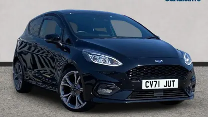 Used Ford Fiesta ST-Line X 125 HP (91 kW) 2021 Black Hatchback