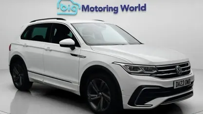 Used VW Tiguan R-line Edition 150 HP (110 kW) 2023 White SUV