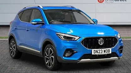 Used MG ZS Exclusive 111 HP (81 kW) 2023 Blue Hatchback