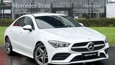 White Used 2022 Mercedes CLA200 AMG line Coupe | £20,000 (Fair price)