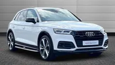 White Used 2019 Audi Q5 Advanced SUV | £37,950 (Fair price)